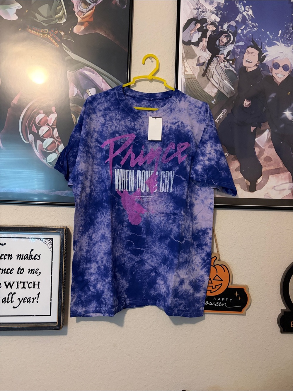 Prince When doves cry shirt NWT